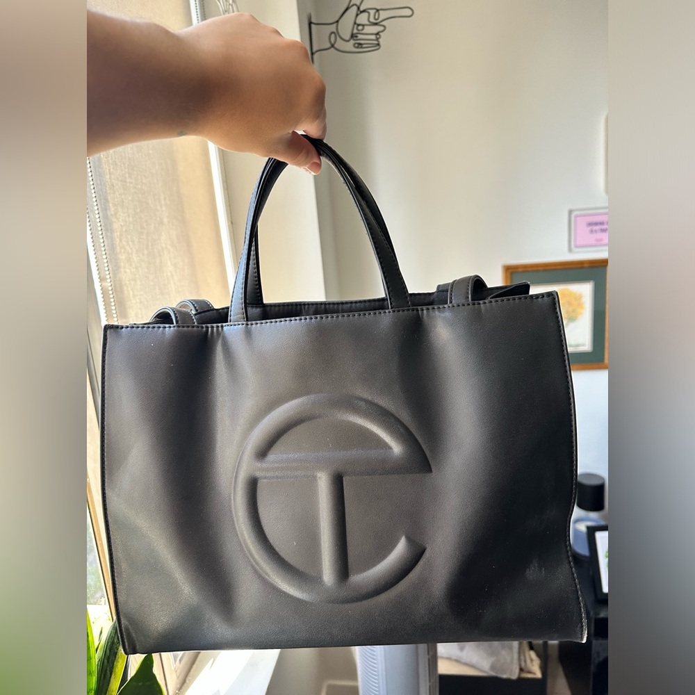 Telfar Medium Shopping Bag - Black